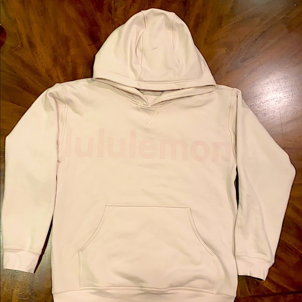Lululemon All Yours Hoodie- Graphic (Feather Pink)